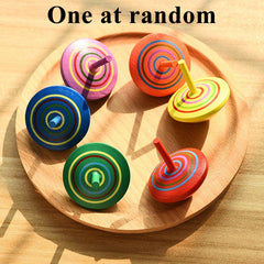 Wooden Hand Gyroscope Children's Creative Toys