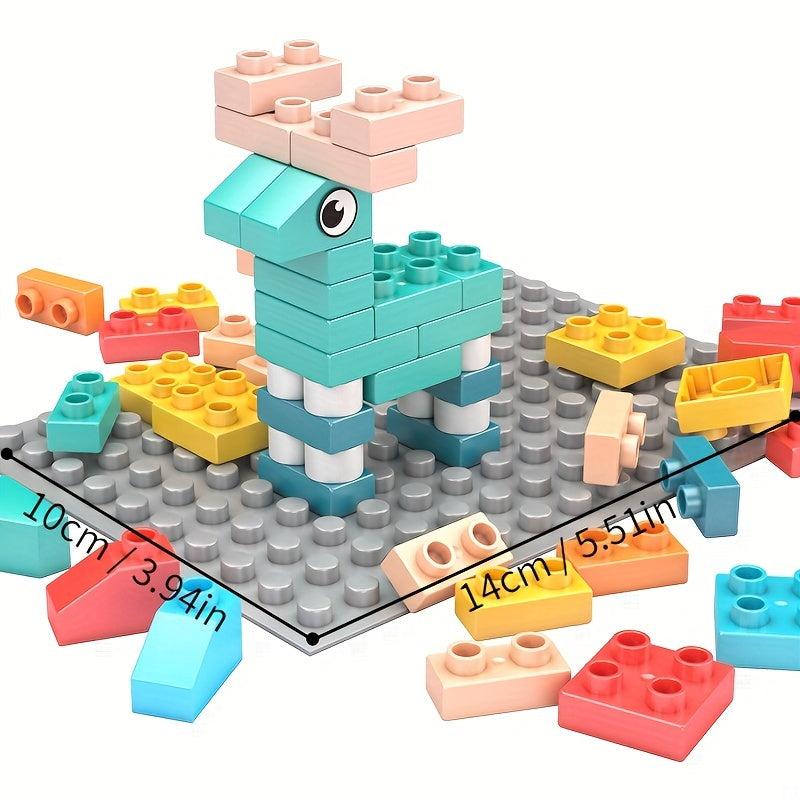 DIY Wooden Table Accessories Large Building Blocks Puzzle Toy