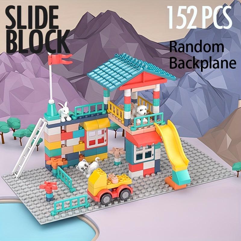 DIY Wooden Table Accessories Large Building Blocks Puzzle Toy
