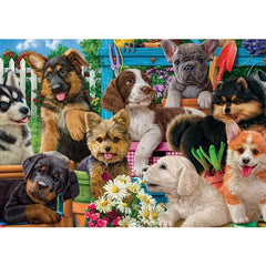 Dog Home Wooden Puzzle Jigsaw for Adults and Kids
