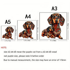Maternal Love Wooden Puzzle Unique Shape High Puzzle For Adults