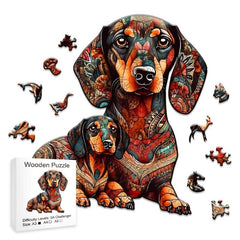 Maternal Love Wooden Puzzle Unique Shape High Puzzle For Adults