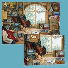 500pcs Jigsaw Puzzles For Adults - Decompression Toys Home Decor