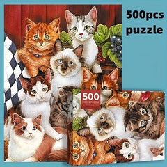 500pcs Jigsaw Puzzles For Adults - Decompression Toys Home Decor