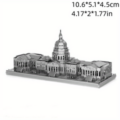 Metal Toy Castle Model 3D Puzzle Building Kit
