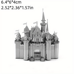 Metal Toy Castle Model 3D Puzzle Building Kit