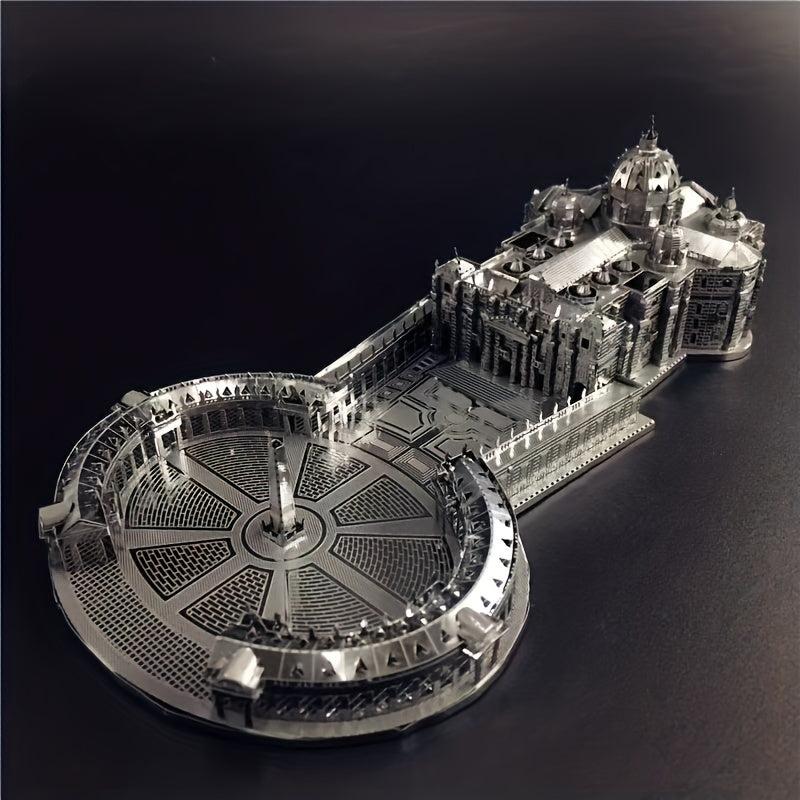 Metal Toy Castle Model 3D Puzzle Building Kit