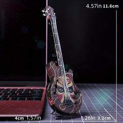 Metal Toy Piano Model 3D Puzzle Musical Instrument Game