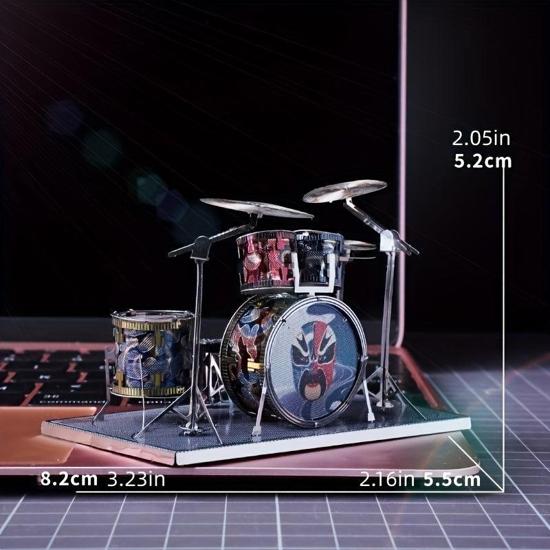 Metal Toy Piano Model 3D Puzzle Musical Instrument Game