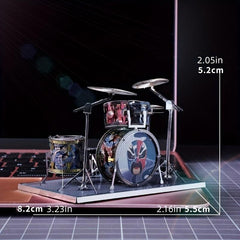 Metal Toy Piano Model 3D Puzzle Musical Instrument Game