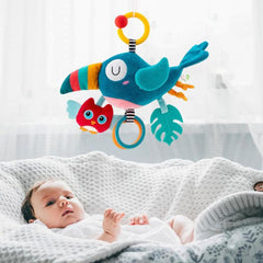 Baby Stroller Hanging Toy Woodpecker Teether Rattle Shower
