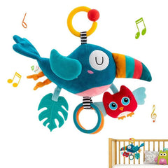 Baby Stroller Hanging Toy Woodpecker Teether Rattle Shower