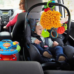 Musical Pull Toy Animal Car Seat Toy with Music Sound