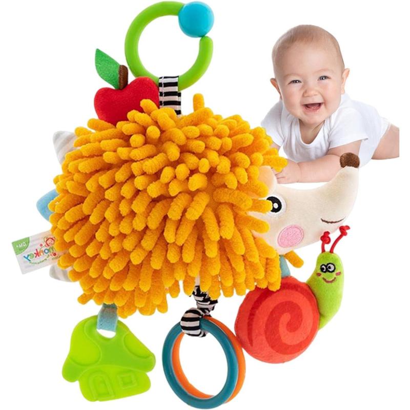 Musical Pull Toy Animal Car Seat Toy with Music Sound
