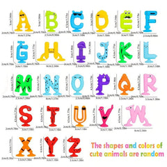 Baby Suction Cup Toys Bath Toys 24Pcs Alphabet Suckers With Dinosaur Eggshell