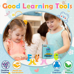 Baby Suction Cup Toys Bath Toys 24Pcs Alphabet Suckers With Dinosaur Eggshell