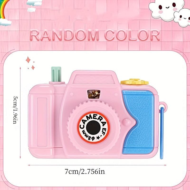 4pcs Camera Toy Pretend Play Prop with Images in Viewfinder Kaleidoscopes