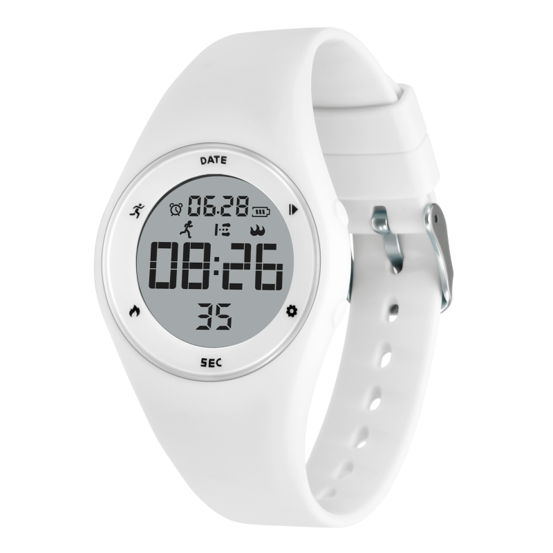 Kids Sports Watch Vibrating Alarm Timer Pedometer Waterproof