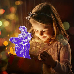 3D Human-Shaped Night Light 16 Colors with Remote - Gift Ideas for Toddlers