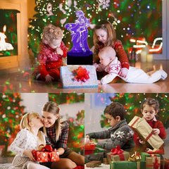 3D Human-Shaped Night Light 16 Colors with Remote - Gift Ideas for Toddlers