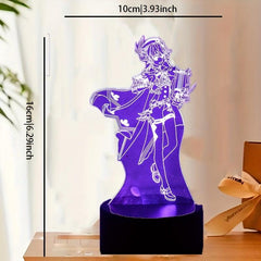 3D Human-Shaped Night Light 16 Colors with Remote - Gift Ideas for Toddlers