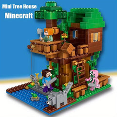 Jungle Tree House Building Blocks Set