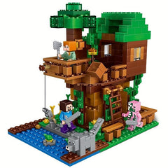 Kids Tree House Puzzle Assembly Village House Toy