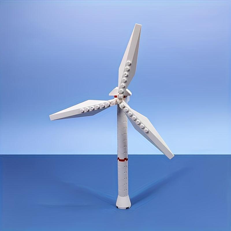 DIY Windmill Model Building Block Toy Educational Toy For Children