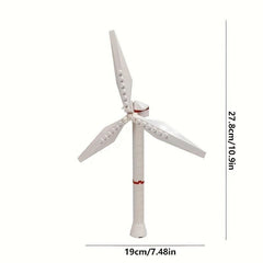 DIY Windmill Model Building Block Toy Educational Toy For Children