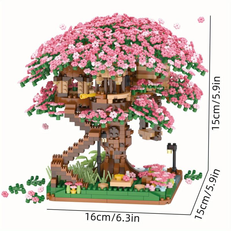 Cherry Bonsai Building Set for Girls - 2138pcs