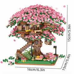 Cherry Bonsai Building Set for Girls - 2138pcs