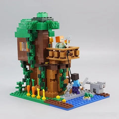 Wooden Tree House Toys for Kids' Enlightenment