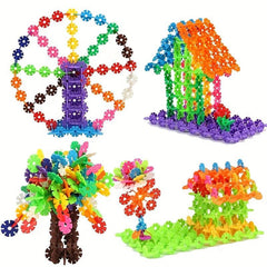 Snowflake Building Blocks Ages 3-9 Christmas Gift