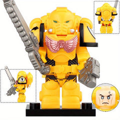 DIY Mini Star Warrior Robot with Block Figures Toys