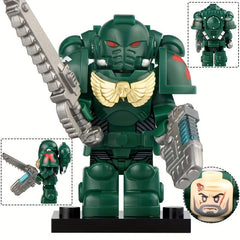 DIY Mini Star Warrior Robot with Block Figures Toys