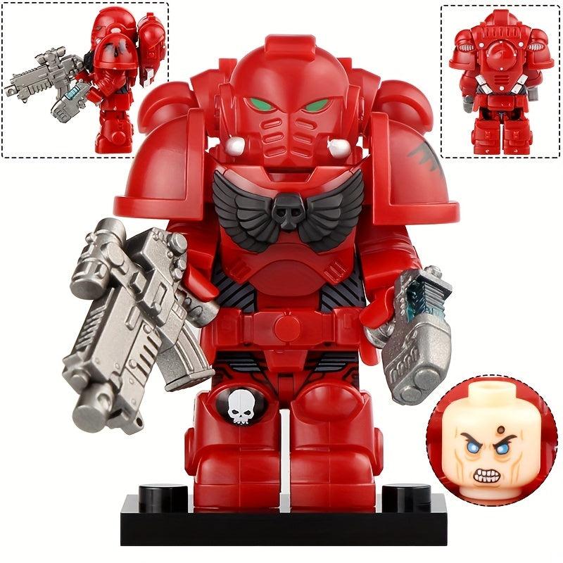 DIY Mini Star Warrior Robot with Block Figures Toys