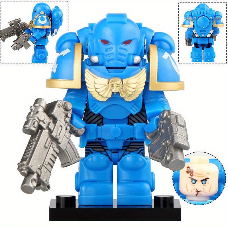 DIY Mini Star Warrior Robot with Block Figures Toys