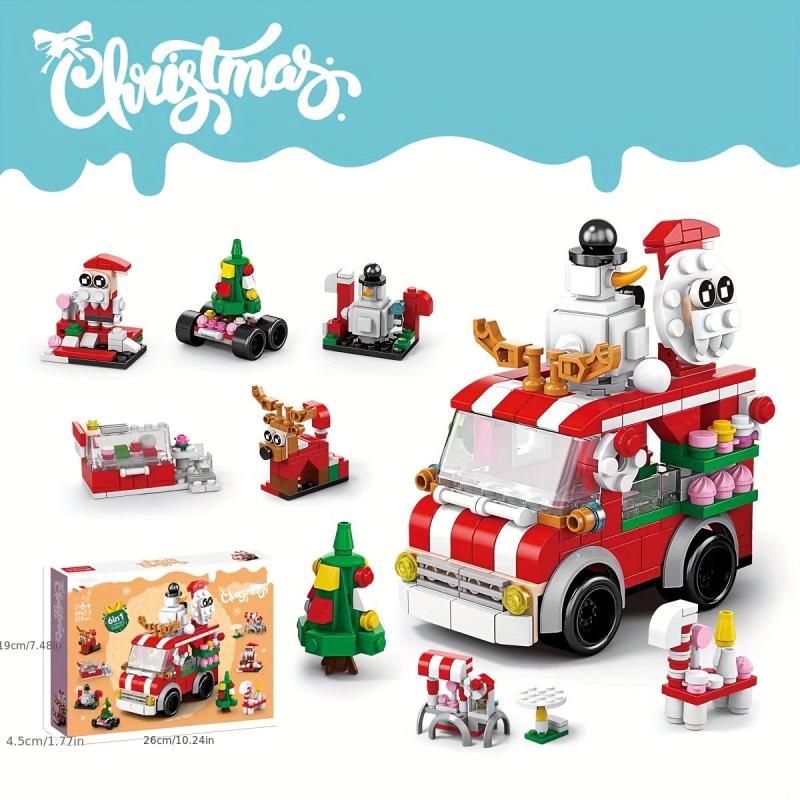 Christmas Building Blocks Set Toys Decoration Gift