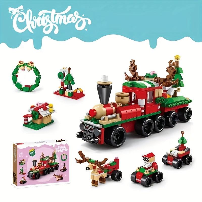 Christmas Building Blocks Set Toys Decoration Gift