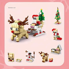 Christmas Building Blocks Set Toys Decoration Gift