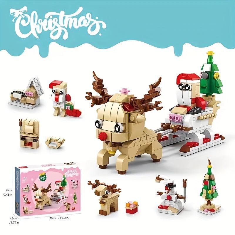 Christmas Building Blocks Set Toys Decoration Gift