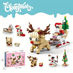 Christmas Building Blocks Set Toys Decoration Gift