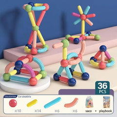 Large Magnetic Building Blocks Set for Kids