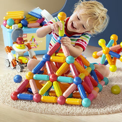 Large Magnetic Building Blocks Set for Kids
