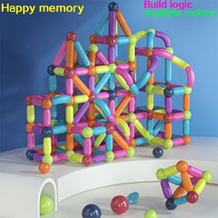 Large Magnetic Building Blocks Set for Kids