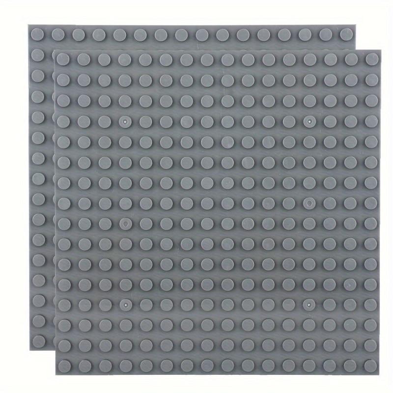 2pcs Small Double-sided Base Plate Building Blocks, 16x16 Dot