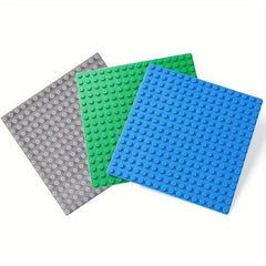 2pcs Small Double-sided Base Plate Building Blocks, 16x16 Dot