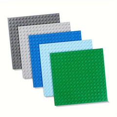 2pcs Small Double-sided Base Plate Building Blocks, 16x16 Dot