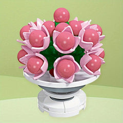 Potted Flower Model Building Block Toy Home Decoration Gift