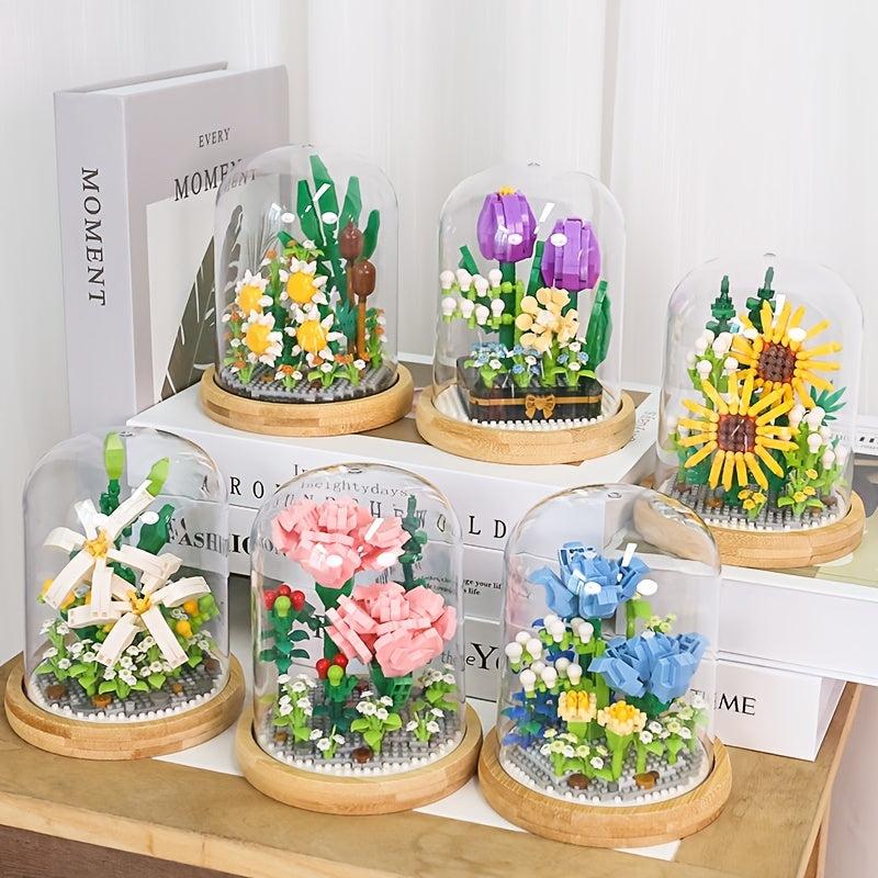1pc Flower Building Kit for Unique Bouquets - Halloween Thanksgiving Christmas